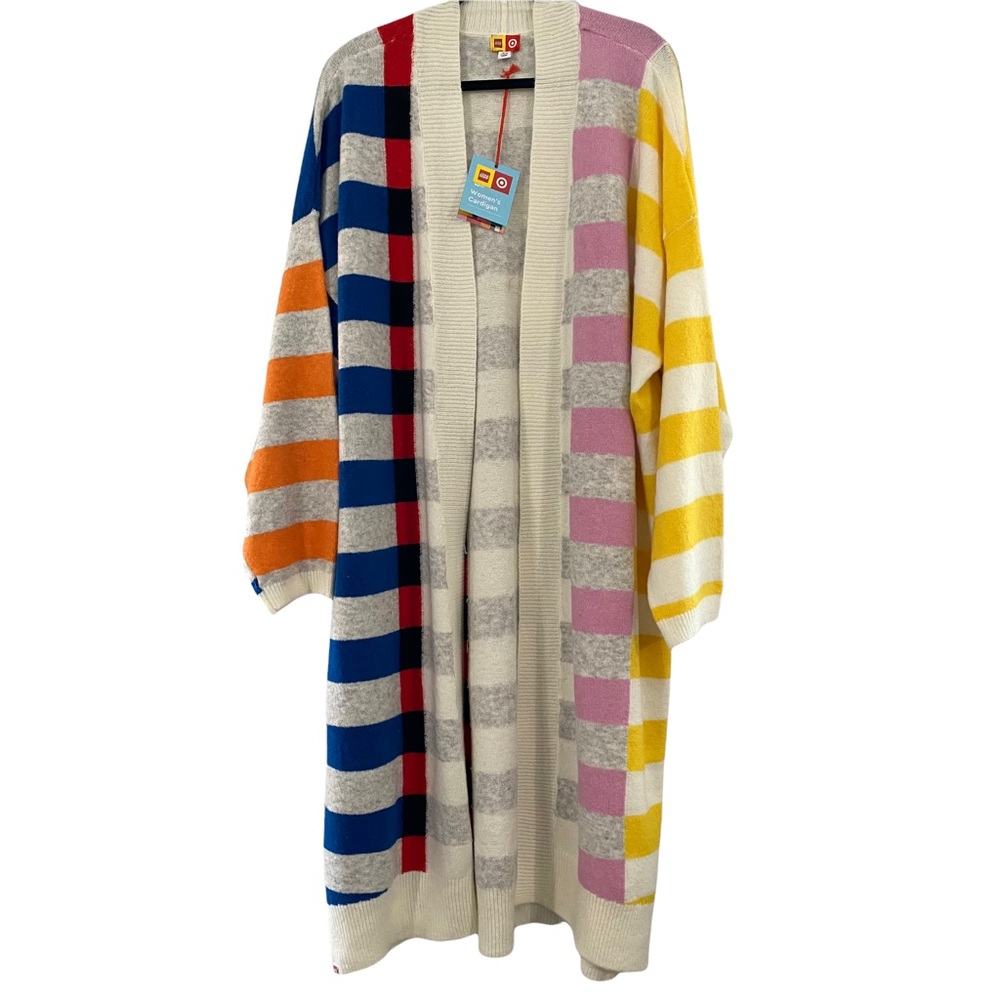 Target x Lego collection open front cardigan NWT 2x